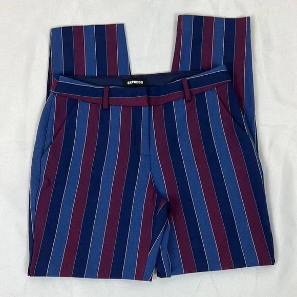 Express Stretch Columnist Mid-rise Ankle Women’s Size 4R Pant - Picture 1 of 10